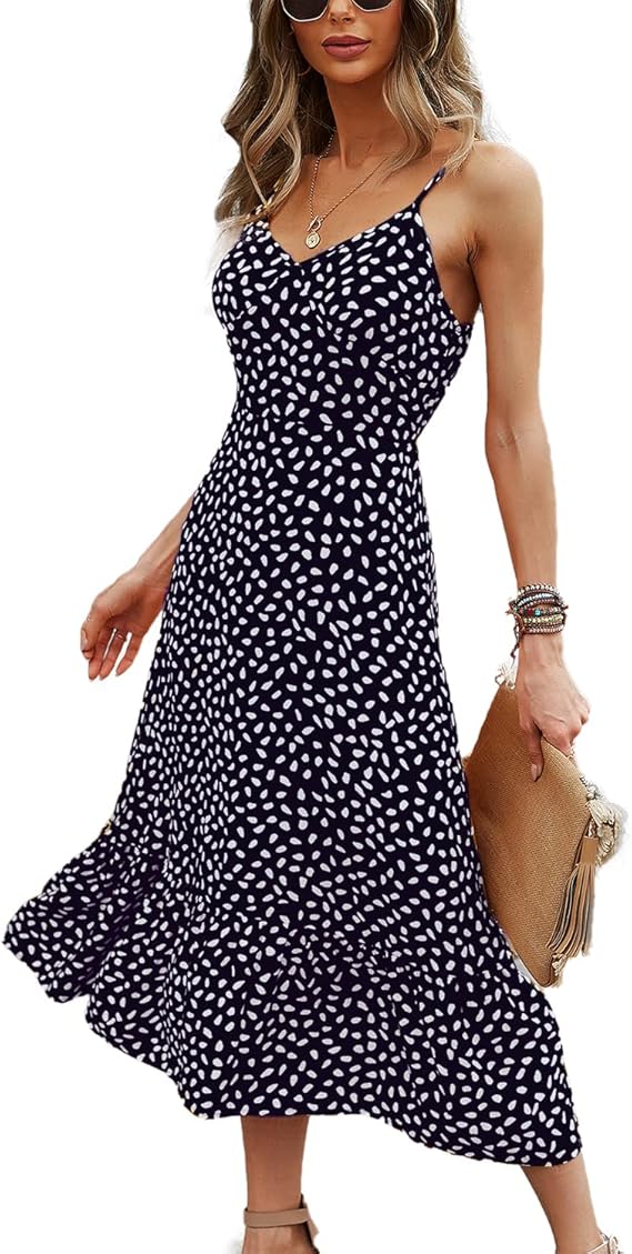 Brovave Women's 2023 Summer Casual Boho Sundress for Style
