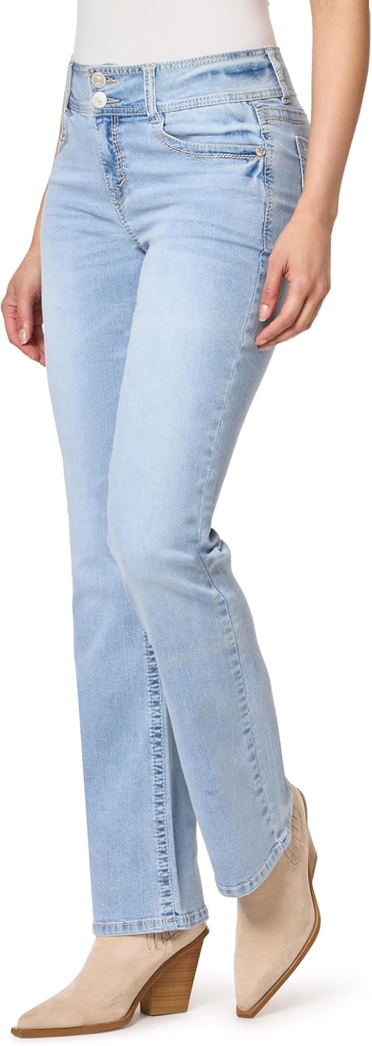 Luscious Curvy Bootcut Jeans for Women - Size Inclusive Fit