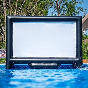 Outdoor Movie Screen 10ft - Inflatable Projector Screen for Fun