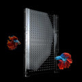 Acrylic Fish Tank Divider for 55 Gallon Tank - Clear Adjustable