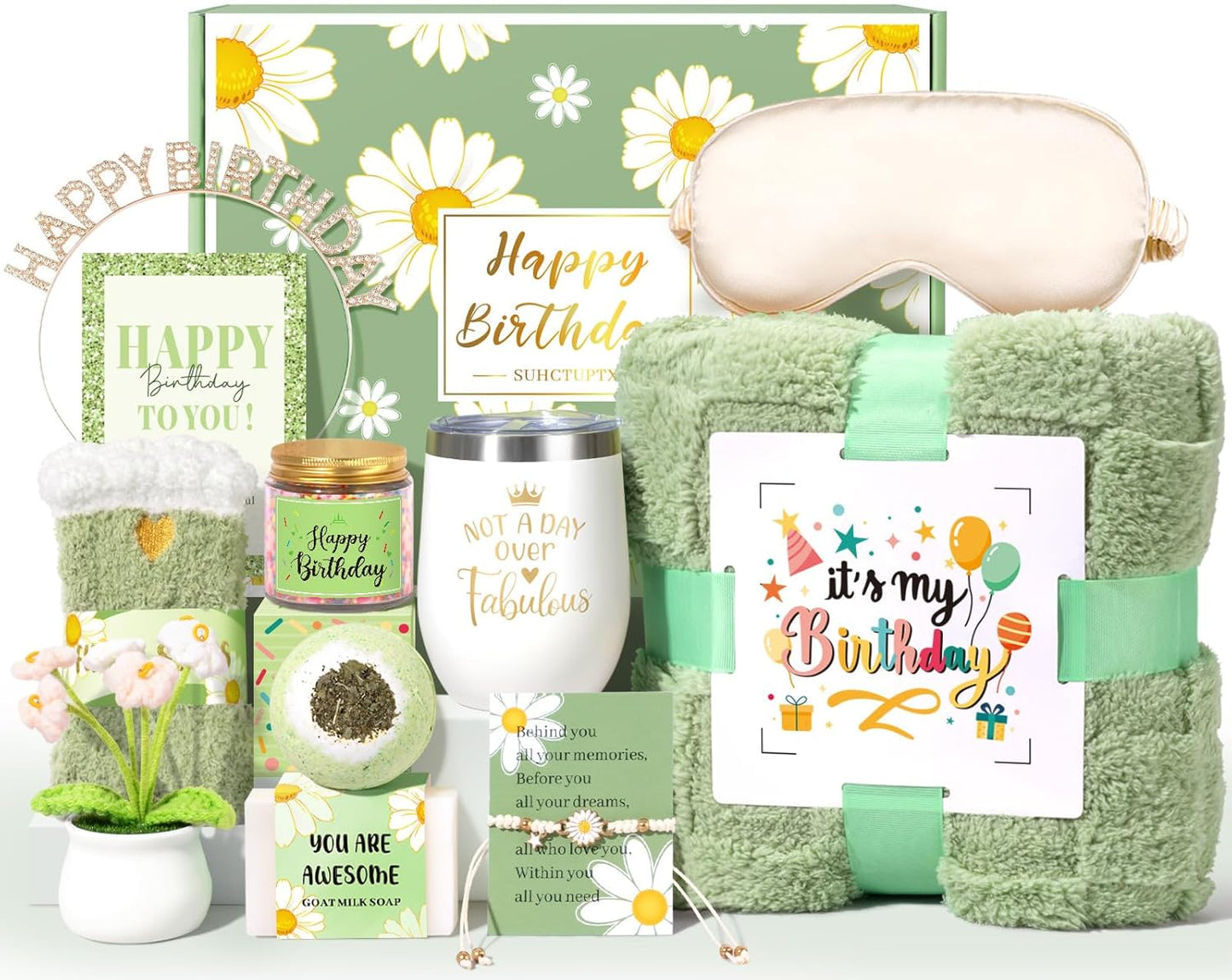 Ultimate Birthday Gifts for Women - 12pcs Unique Gift Set