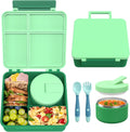 Bento Lunch Box with Soup Thermo for Kids - Leak-Proof Design