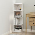 Furinno Reed 4-Tier Corner Storage Display Shelf - Space Saving
