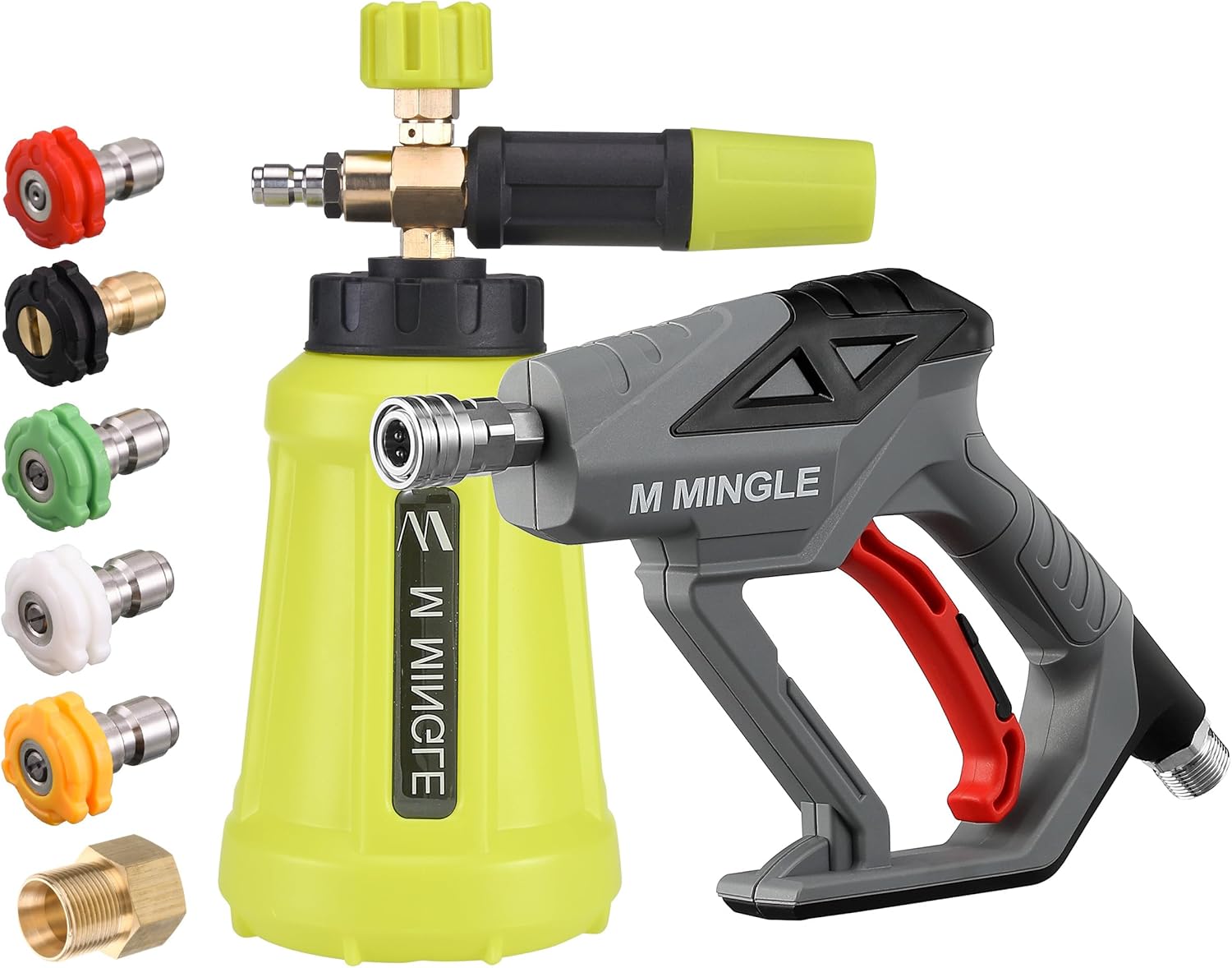 4000 PSI Snow Foam Cannon Kit by M MINGLE