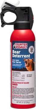 Counter Assault Bear Spray - 32ft Range, 7s Duration - Long-Range