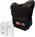 42.5 lb Adjustable Weighted Vest with 3D Steel Plates - Curved Fit