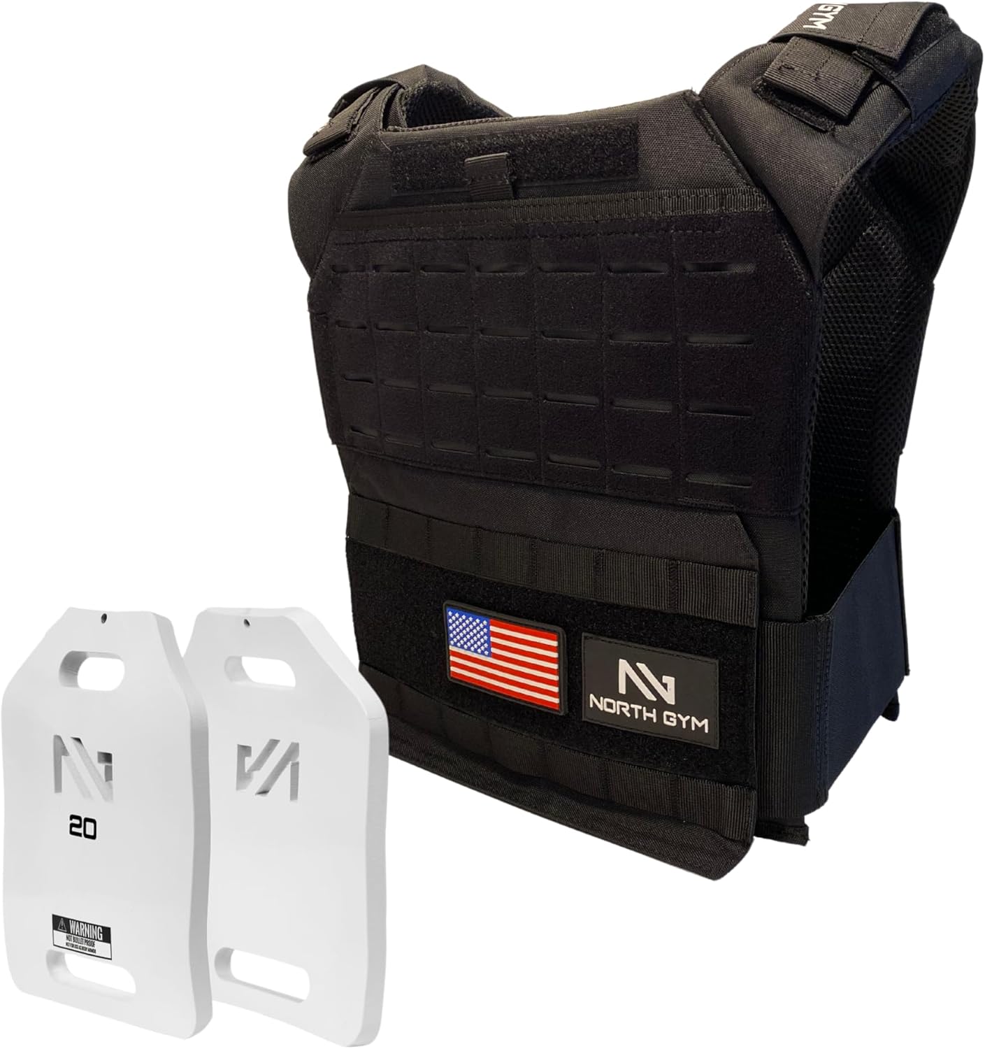 Northgym Adjustable Weighted Vest for Enhanced Training Performance