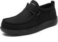 Wide-Shoes for Men Slip On Loafers - Orthopedic Arch Support