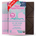 Date Sweetened Chocolate Bar 85% Cacao - Organic, Zero Added Sugar