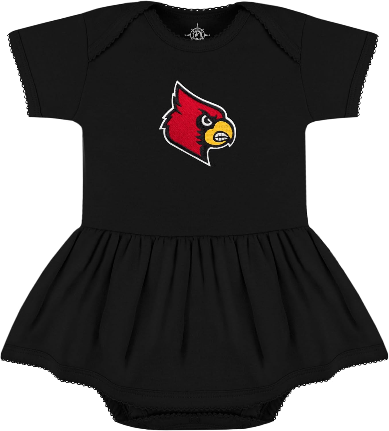 Creative Knitwear College Baby Picot Bodysuit Dress for Girls