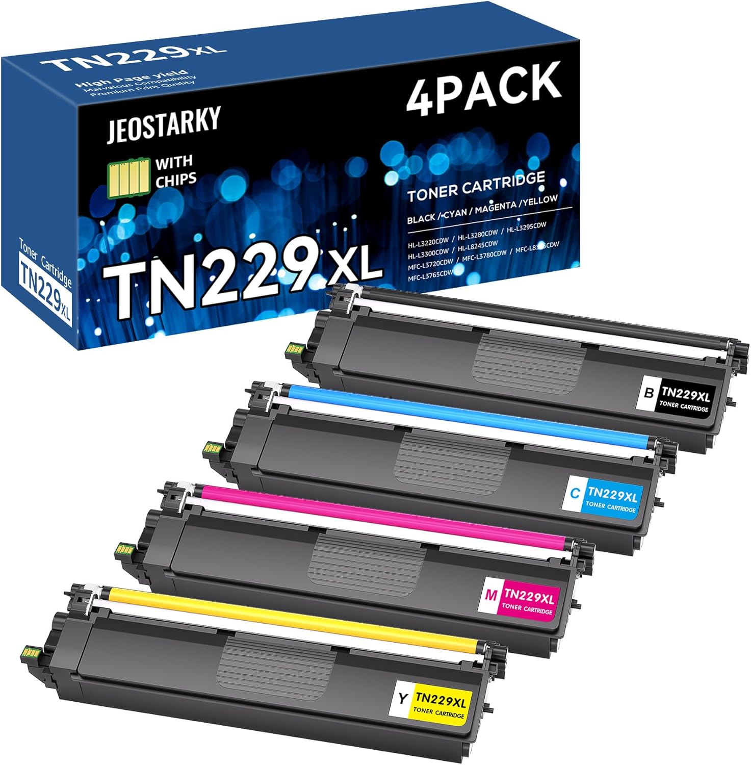 High Yield TN229XL Toner: Sharp Prints!