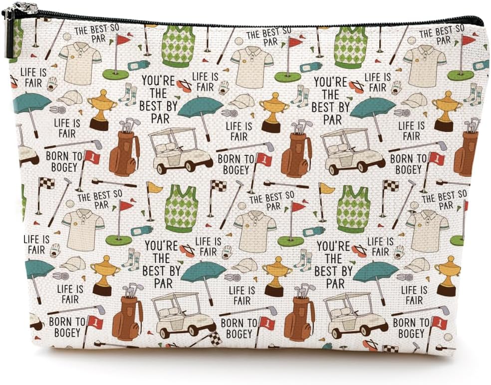 NGZS Golf Cosmetic Bag - Tee-rrific Gift!