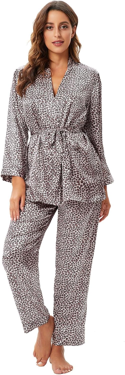 Escalier Women's Silk Satin Pajamas Set for Luxurious Comfort