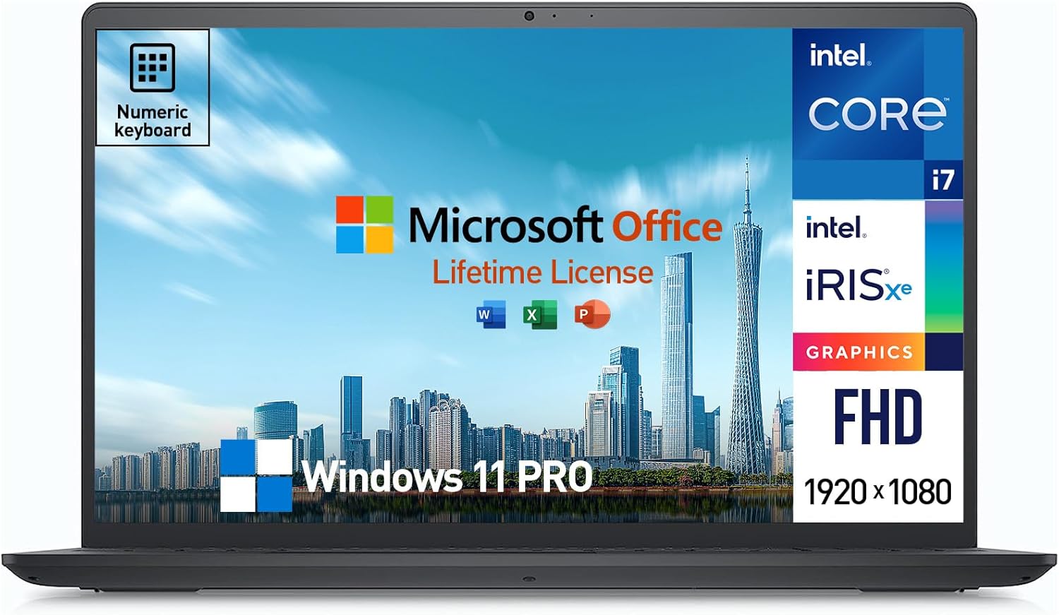 Dell Inspiron 15 3000 Laptop with Intel i7 and 64GB RAM