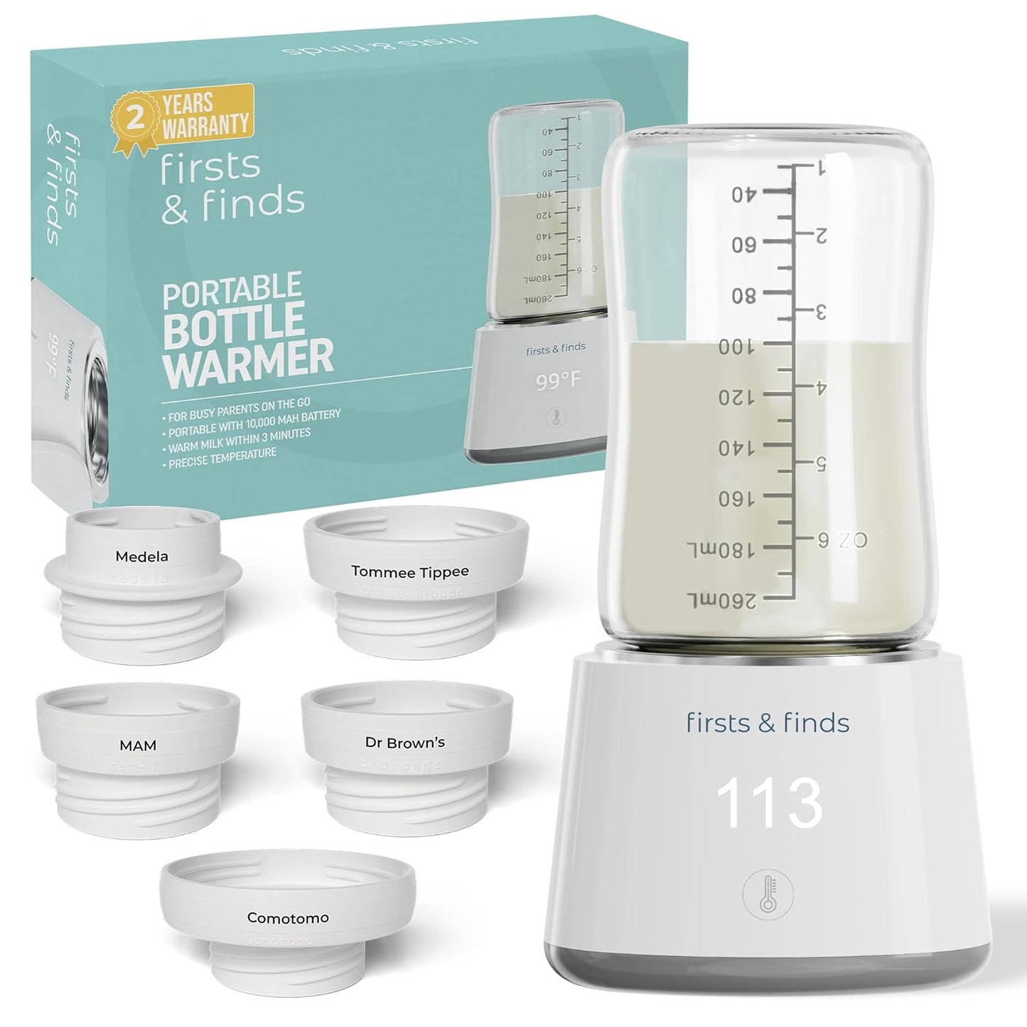 Ultra-Quick Portable Bottle Warmer