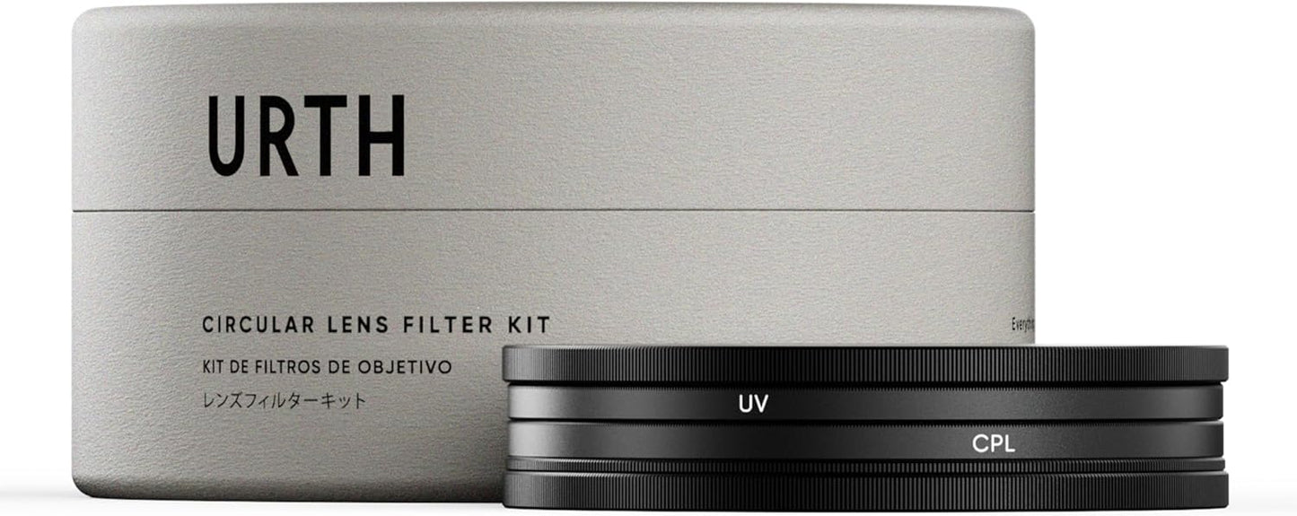 Urth 58mm 2-in-1 Lens Filter Kit for Stunning Photography