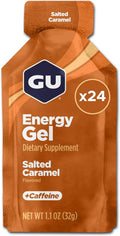 GU Energy Original Sports Nutrition Energy Gel Salted Caramel