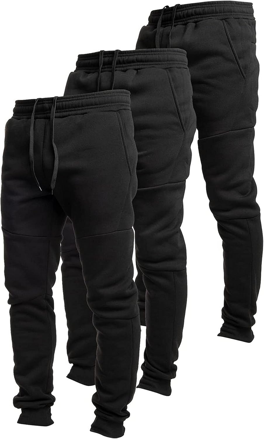 Ultra Performance Joggers for Men - Fleece Active Tech 3 Pack