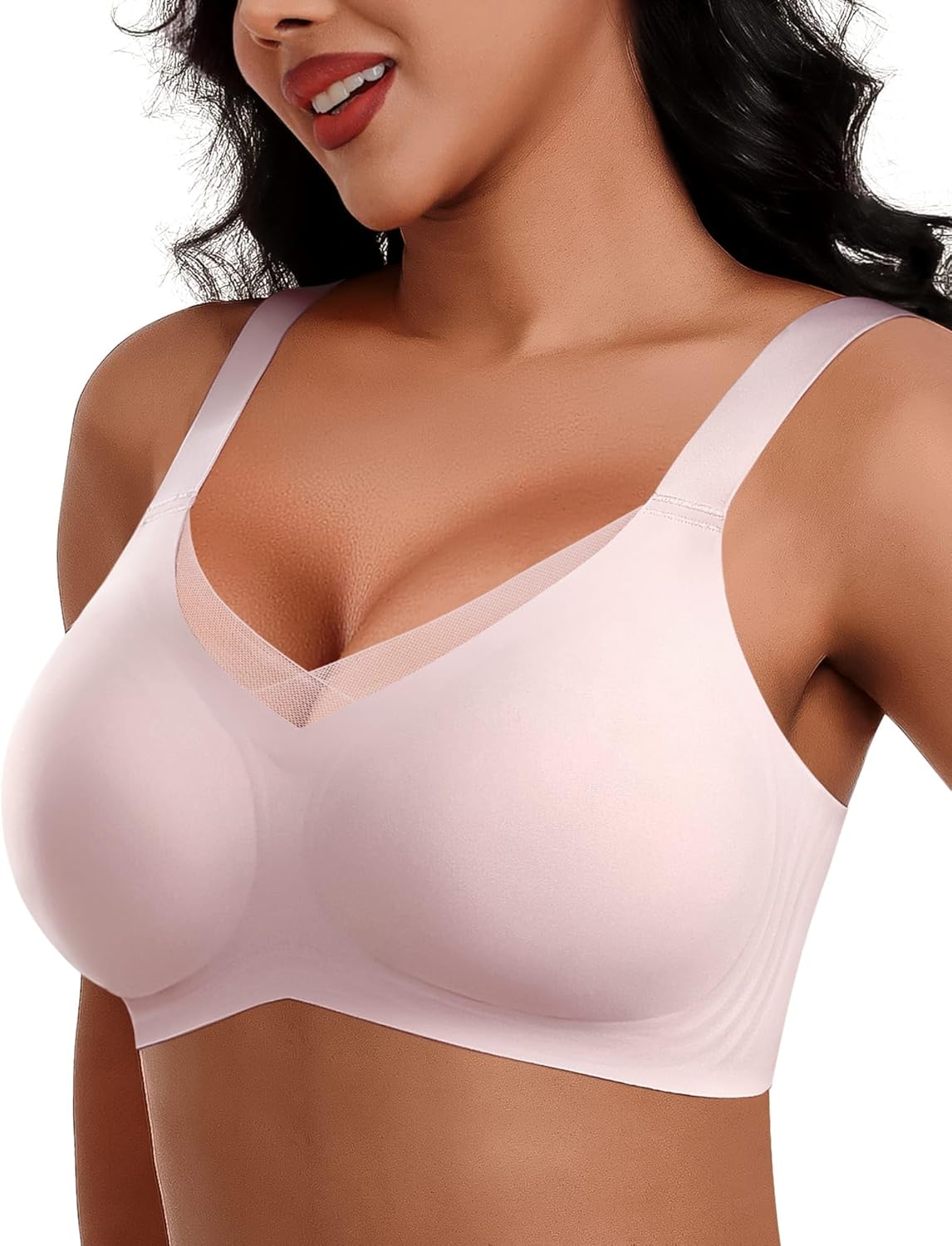 Seamless Mesh Lace Bras for Women with Support and Lift