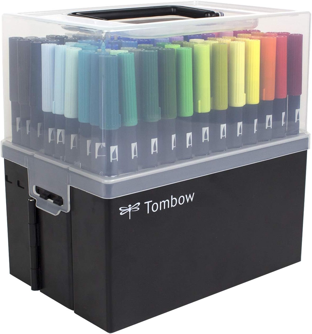 Tombow Dual Brush Pen Art Markers Set with Marker Case for Artists