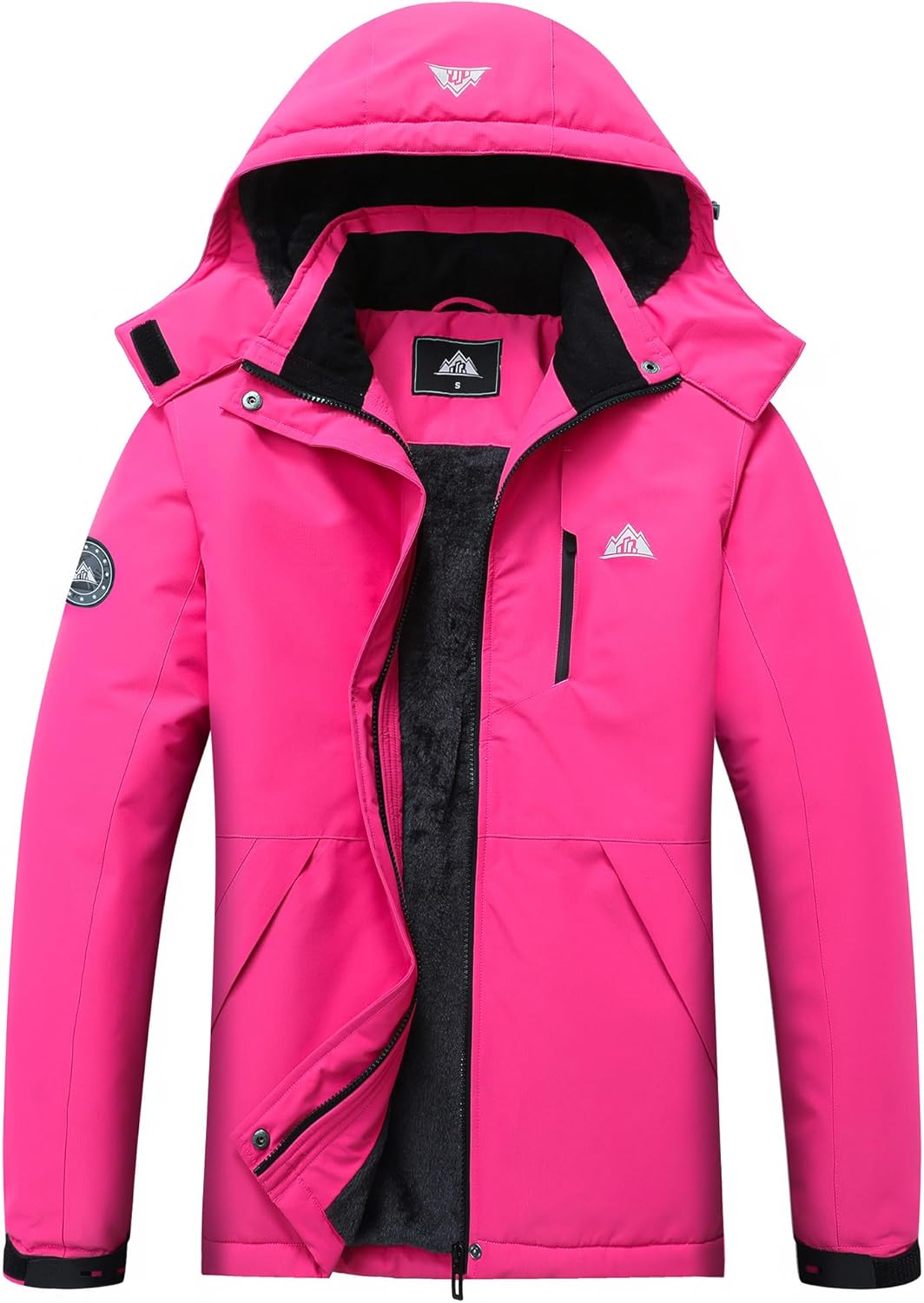 MOERDENG Women's Waterproof Snow Ski Jacket for Winter Fun
