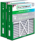 Filterbuy 22x24x5 Air Filter MERV 8 for Dust and Allergies