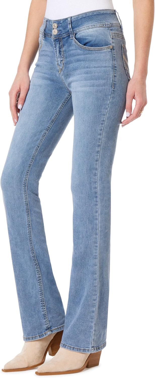 Luscious Curvy Bootcut Jeans for Women in Insta Stretch Denim