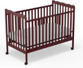 Baby Crib 3-in-1 Convertible Full Size Toddler Bed - Safe