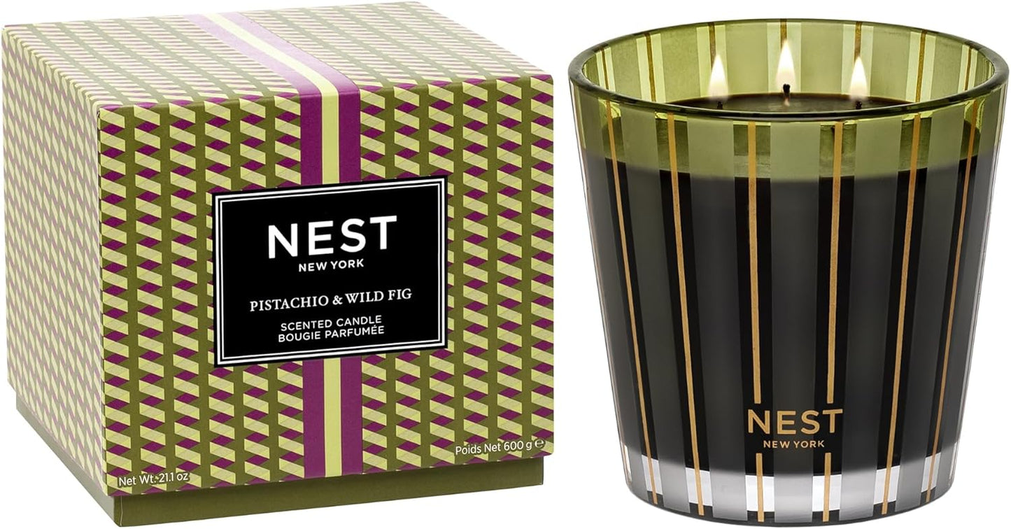 NEST New York Scented 3-Wick Candle for Luxurious Aromas