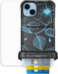 Scooch Wingmate iPhone 15 Plus Case with Card Holder - Hidden Wallet
