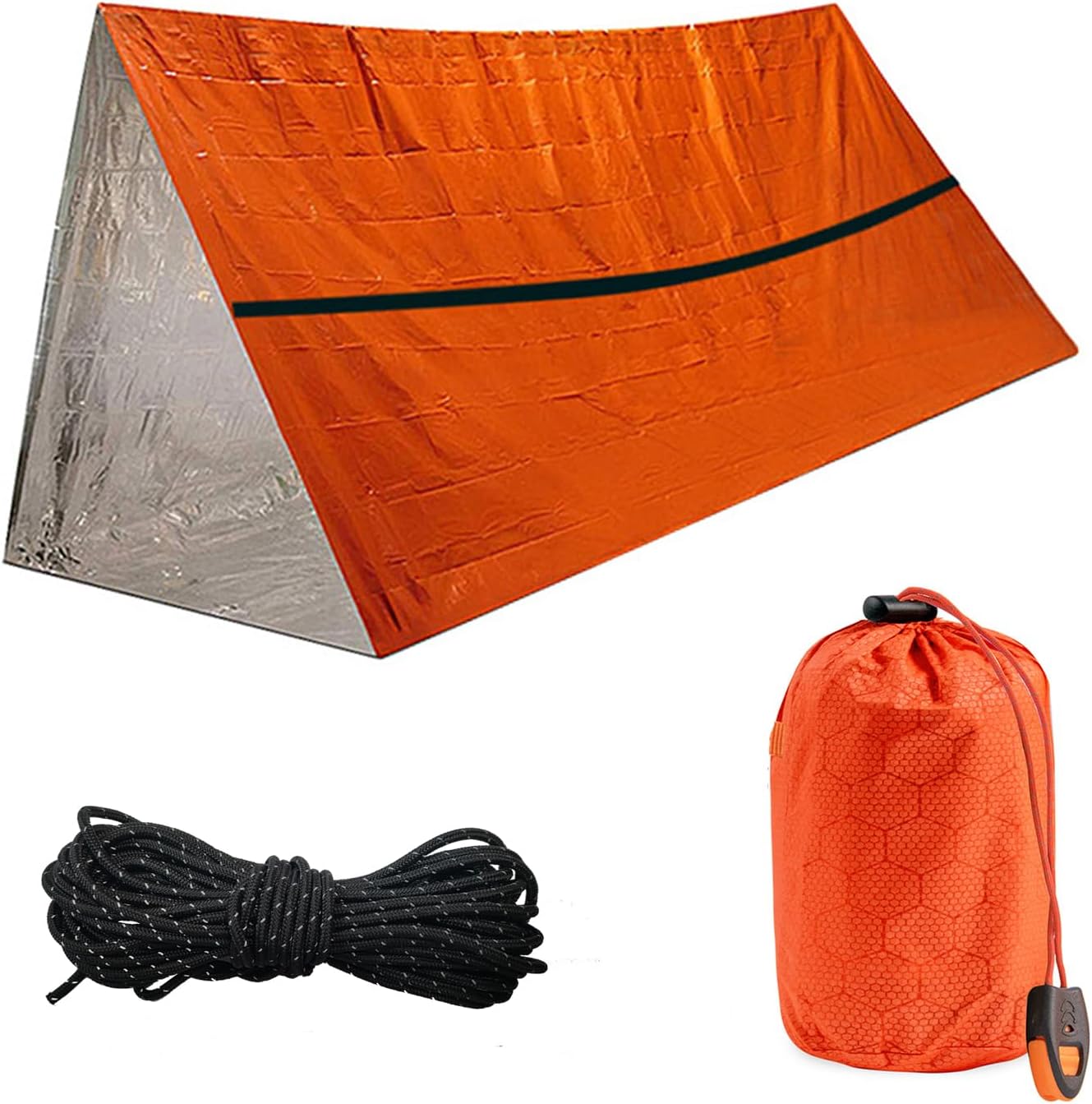 2 Pack Thermal Survival Sleeping Bags