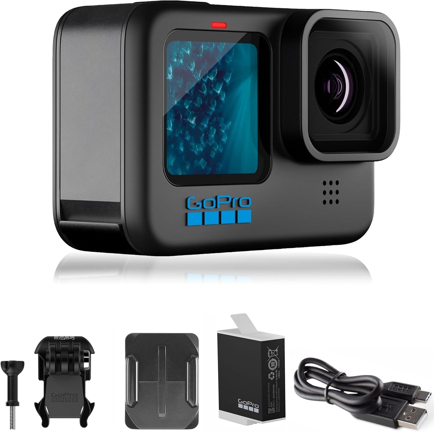 GoPro HERO11 Black Waterproof Action Camera with 5.3K Video