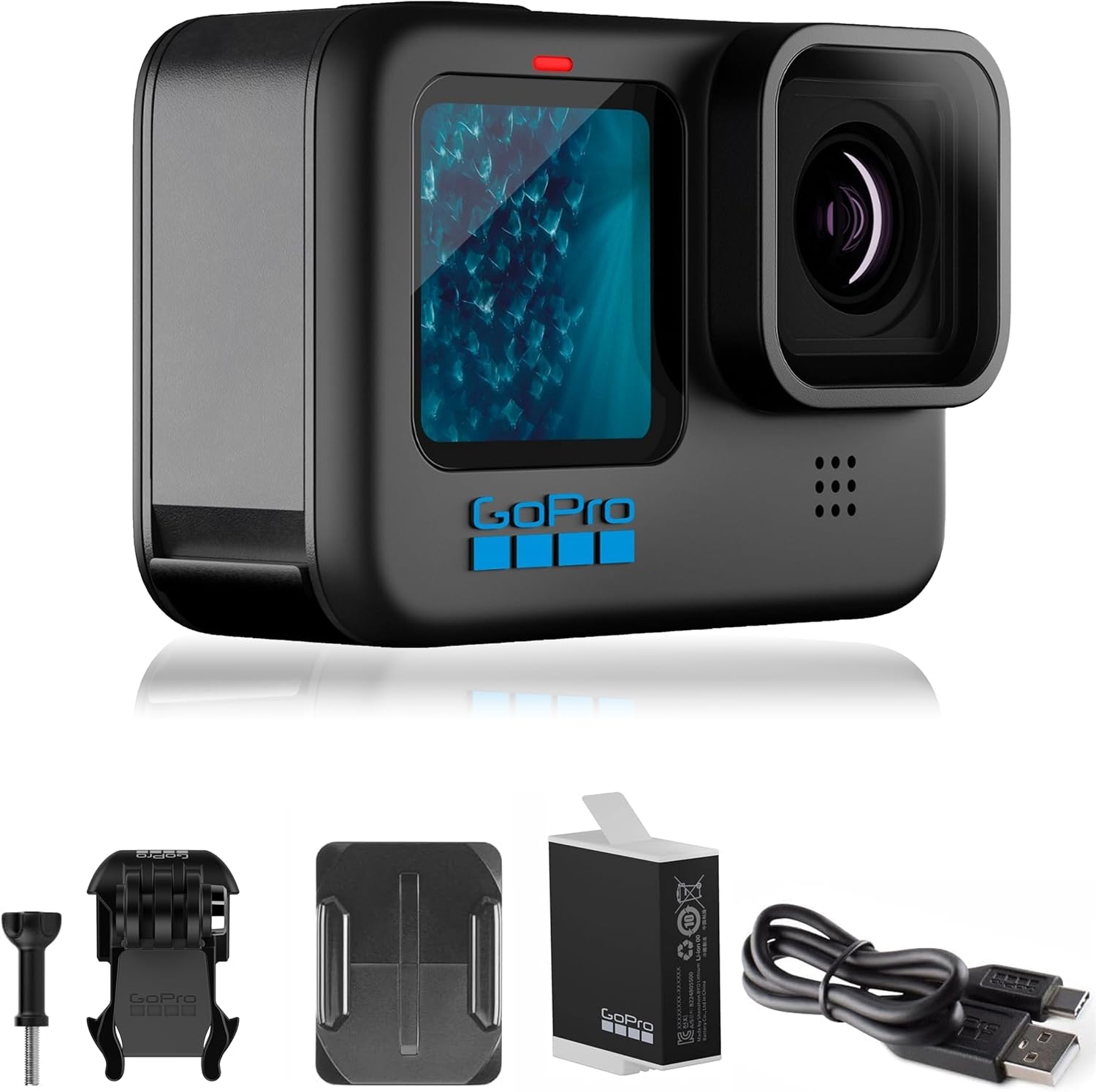 GoPro HERO11 Black Waterproof Action Camera with 5.3K Video