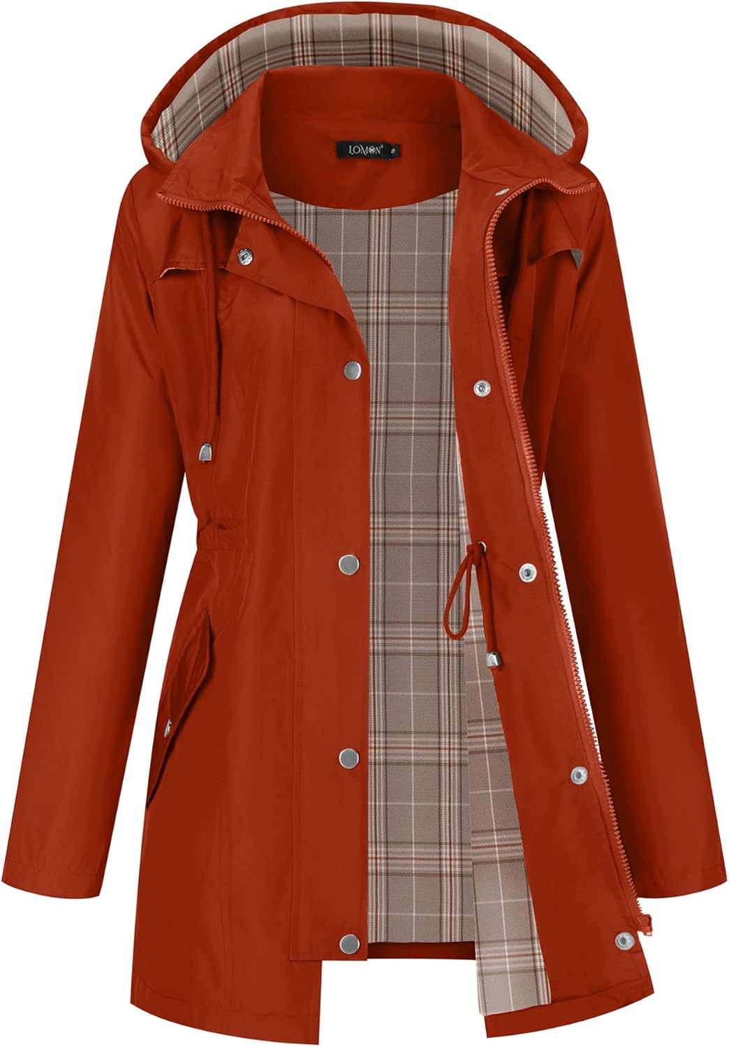 LOMON Women Waterproof Outdoor Hiking Raincoat for All Seasons