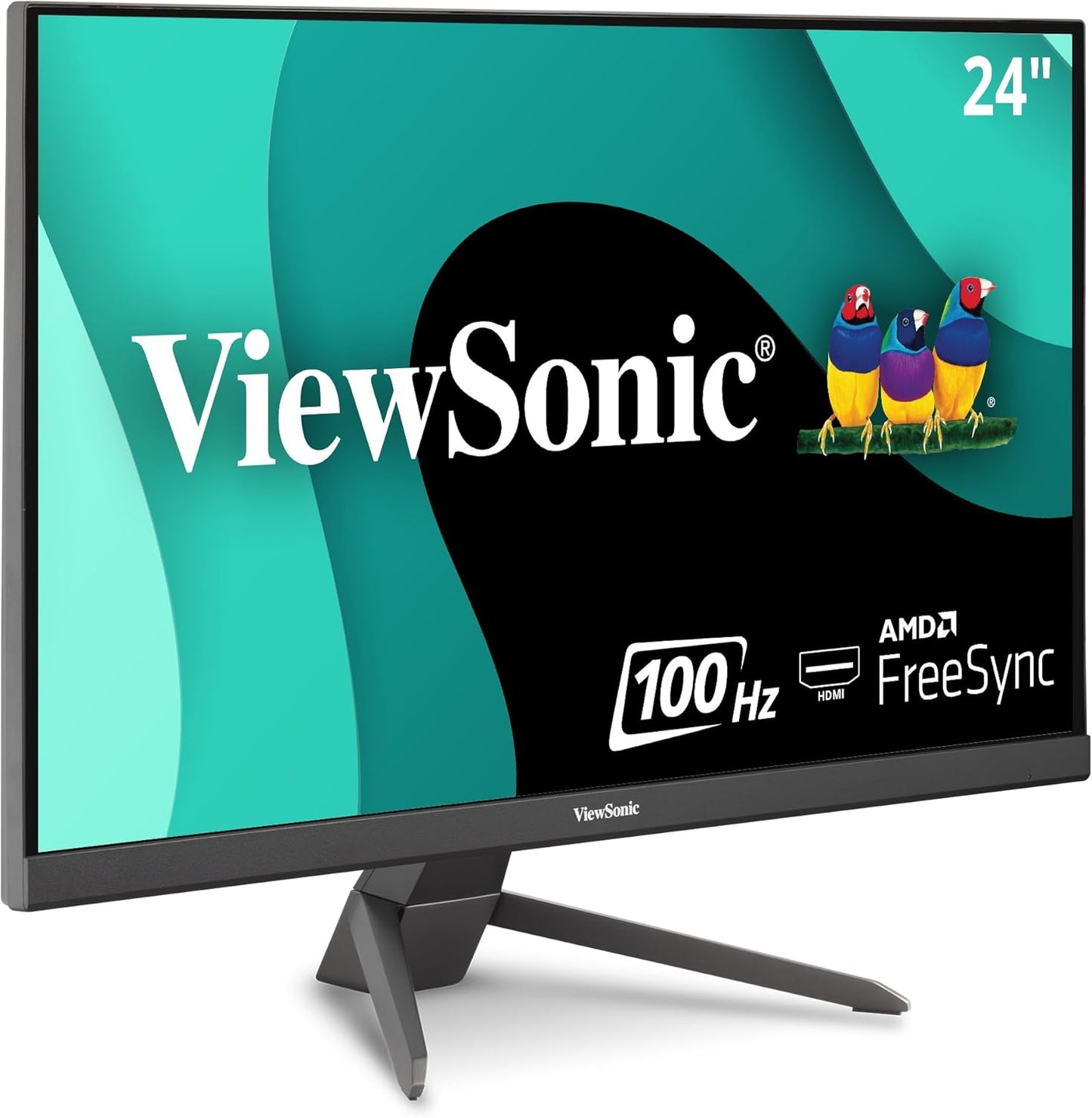 ViewSonic 24 Gaming Monitor - 100Hz, 1ms, FreeSync