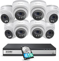 ZOSI C220 16CH 4K PoE Home Security Camera System - 2.5K QHD