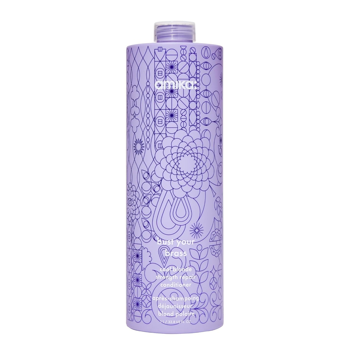 Amika Bust Your Brass Cool Blonde Strength Repair Conditioner Review