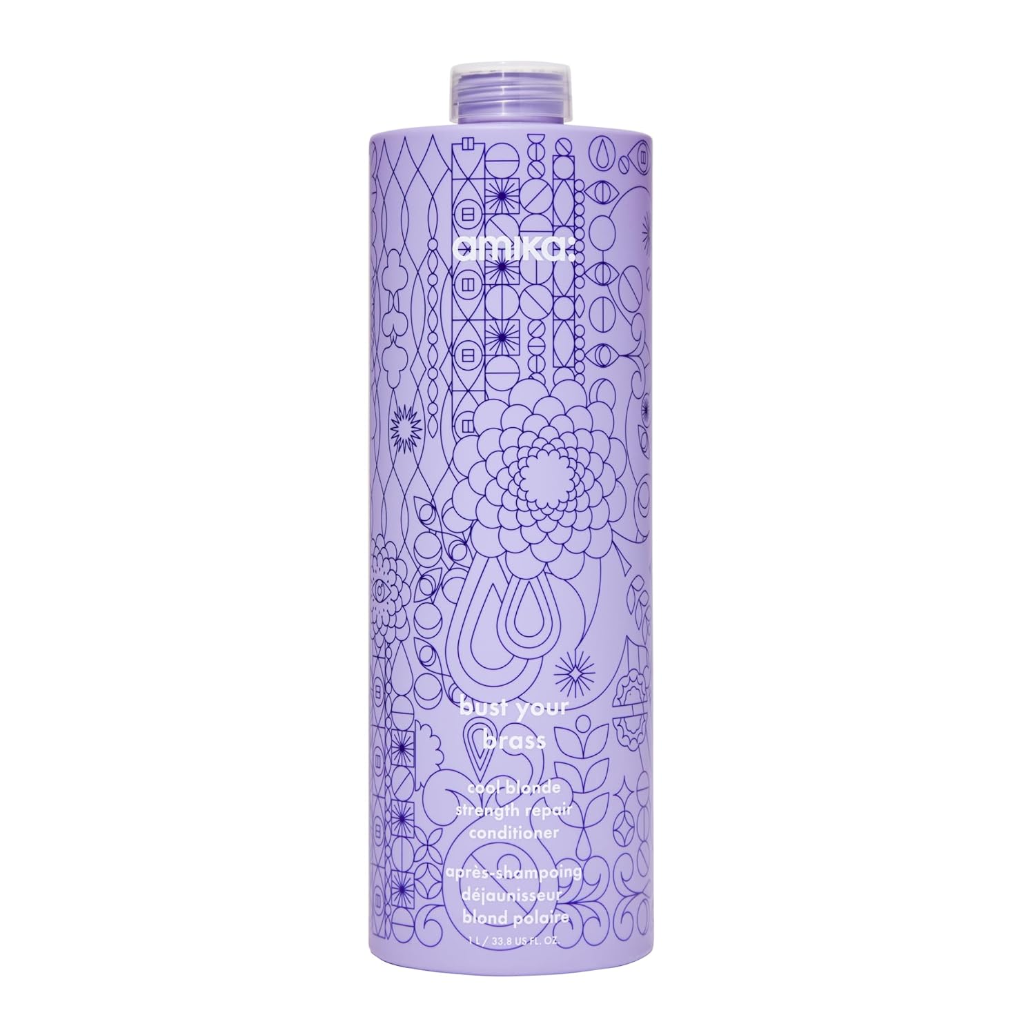 Amika Bust Your Brass Cool Blonde Strength Repair Conditioner Review