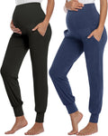 Women's Maternity Joggers Stretchy Lounge Sweatpants - Comfy Fit