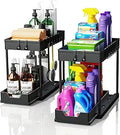 Under Sink Organizers and Storage 2-Tier Sliding Cabinet Basket