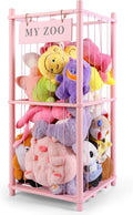 Stuffed Animal Storage Zoo Organizer - Space Saving Plush Rack