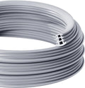 Flexible EPDM Rubber Strip 25 ft x 1/2 in - Durable Expansion Joint