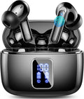 Wireless Earbuds Bluetooth 5.3 Headphones - 48H Playtime, Ink Black