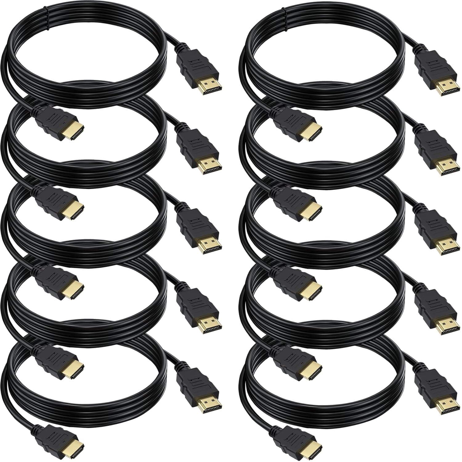 4K HDMI Cable 10FT Pack for High-Speed Gaming and Streaming