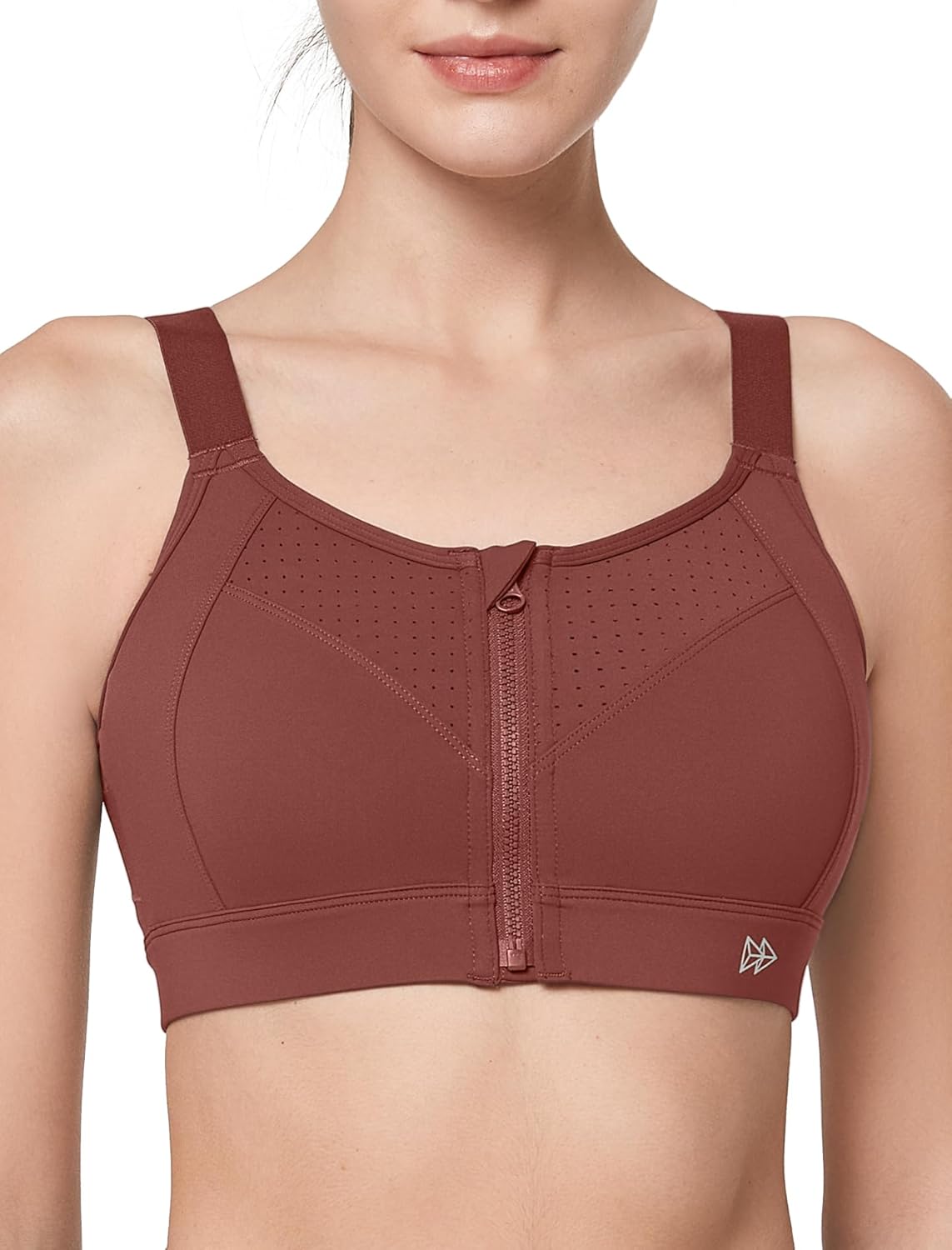 Yvette Adjustable Sports Bras for Women High Impact Comfort