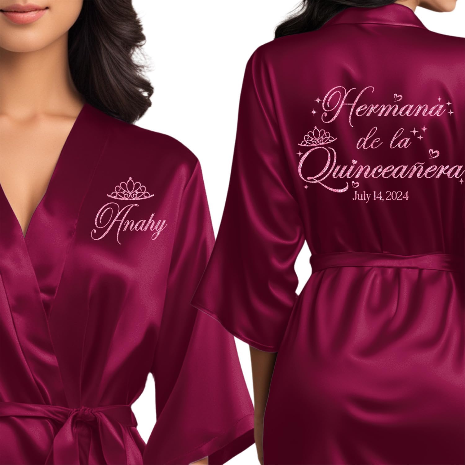 Mis Quince Anos Robes for Quinceanera Gifts and Memories