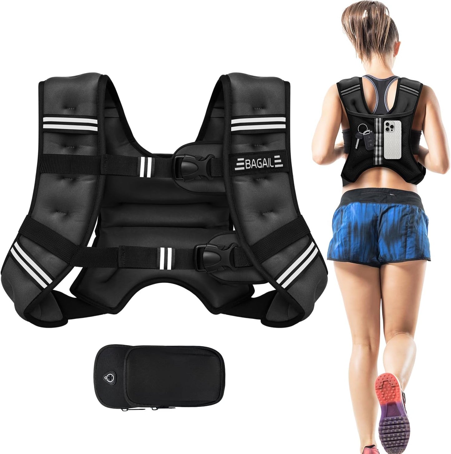 BAGAIL Weighted Vest for Enhanced Workouts and Training Sessions
