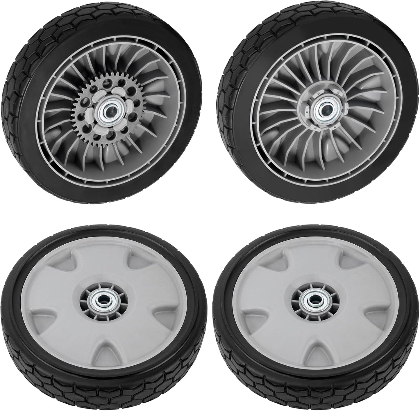 4 Pcs 9in HRX217 Lawn Mower Wheels Kit for Honda HRX217