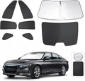 Windshield Sun Shade Custom Fit for 2018-2022 Honda Accord - Keeps Car