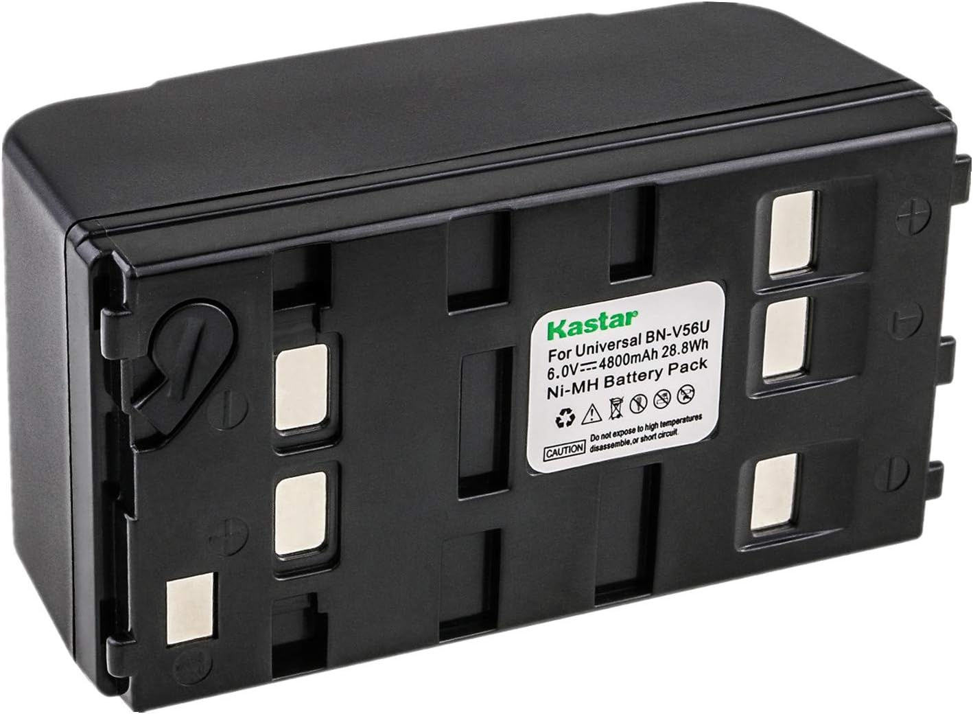 Kastar Ni-MH 6.0V 4800mAh Replacement Battery for Camcorders
